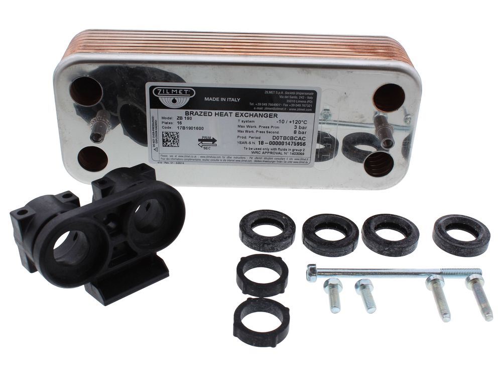 WATER / WATER HEAT EXCHANGER (was 61314111) 16- ARISTON & CHAFFOTEAUX
