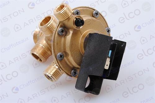 DIVERTER VALVE (DHW) WITH MICRO- ARISTON & CHAFFOTEAUX