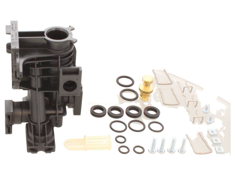 Hydroplate, R-DIN outlet