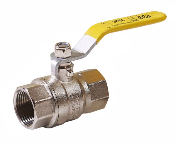 IN90ALP020 Inta BALL VALVES 3/4'''' Female Gas Lever - EN331:1998+A1 ...